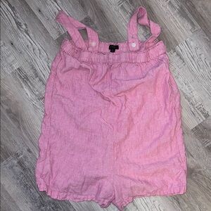 Pink J Crew Romper